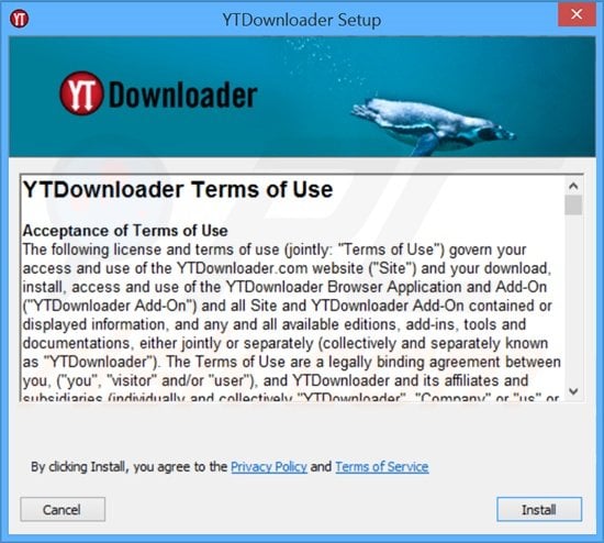 Instalador YTDownloader