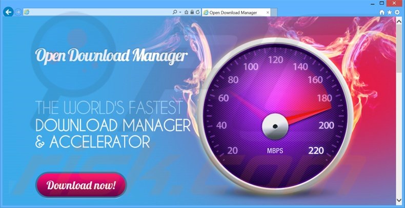 Open Download Manager adware