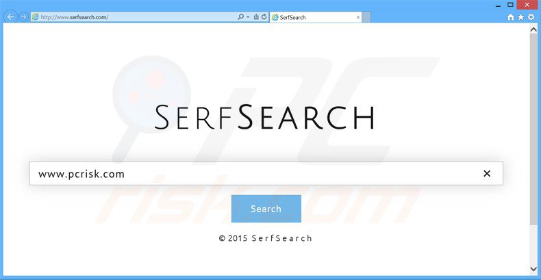 secuestrador de navegadores serfsearch.com