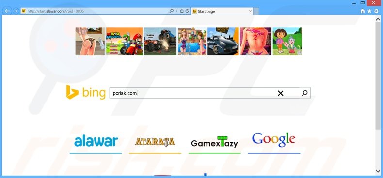 secuestrador de navegadores start.alawar.com