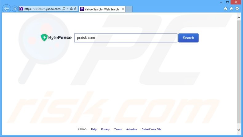 secuestrador de navegadores ByteFence