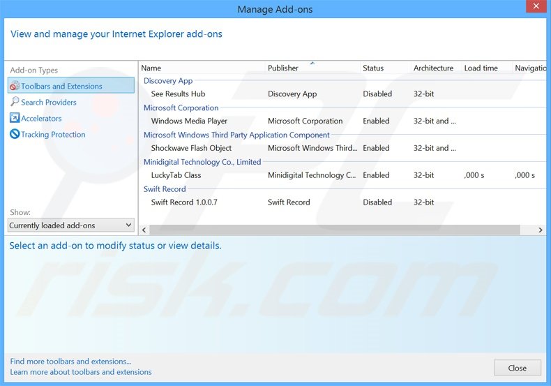 Eliminando los anuncios de GamerForest de Internet Explorer paso 2