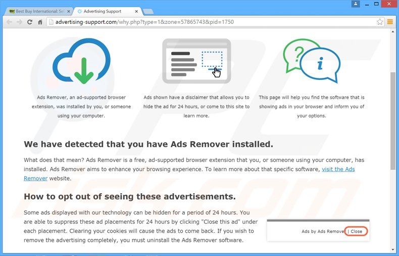 Ads Remover adware