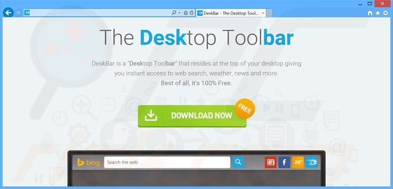 DeskBar adware