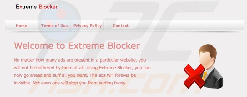 Extreme Blocker adware