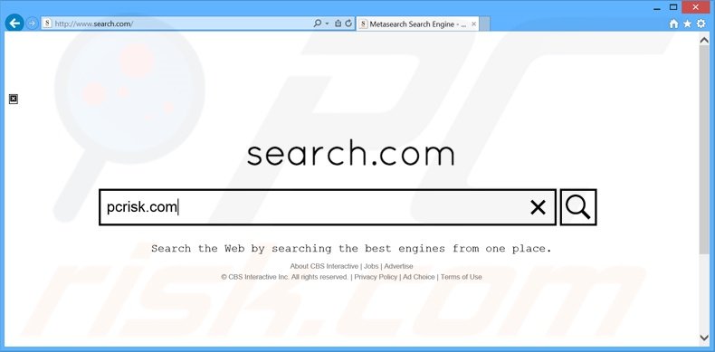 secuestrador de navegadores search.com