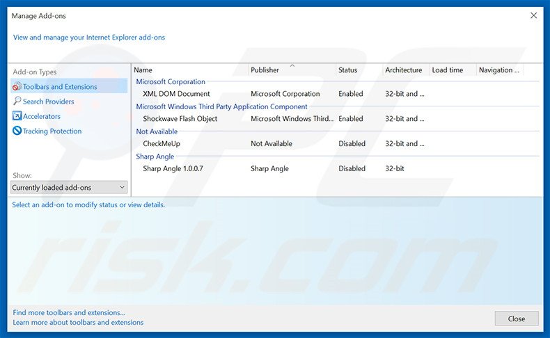 Eliminando los anuncios de MyBrowser de Internet Explorer paso 2