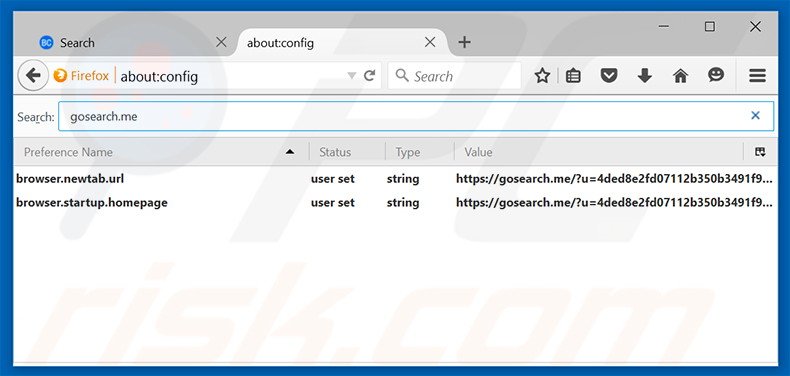 Eliminar search.bitcro.com del motor de búsqueda por defecto de Mozilla Firefox