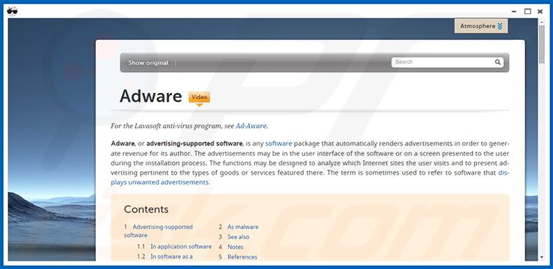 DailyWiki adware