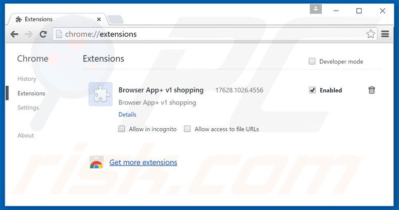 Eliminando las extensiones relacionadas con search.results-hub.com de Google Chrome