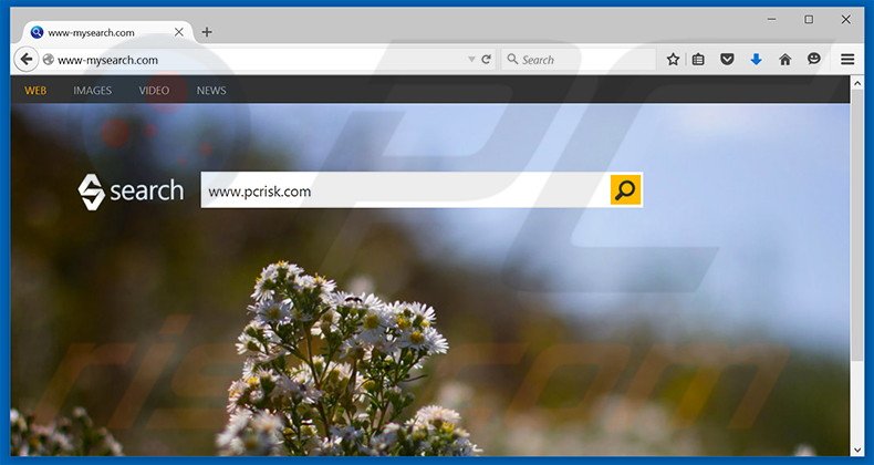 secuestrador de navegadores www-mysearch.com