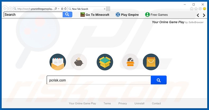 secuestrador de navegadores search.youronlinegameplay.com