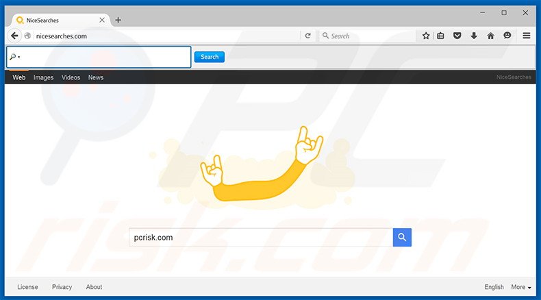 secuestrador de navegadores nicesearches.com