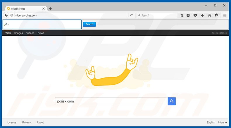 secuestrador de navegadores nicesearches.com
