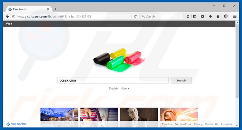 secuestrador de navegadores pico-search.com