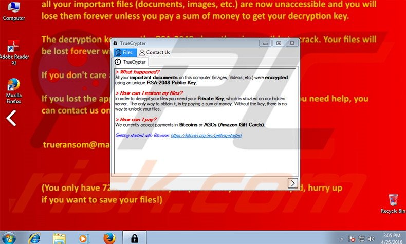 instrucciones desencriptación TrueCrypt