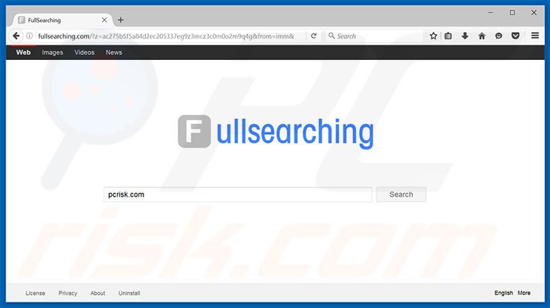 secuestrador de navegadores fullsearching.com