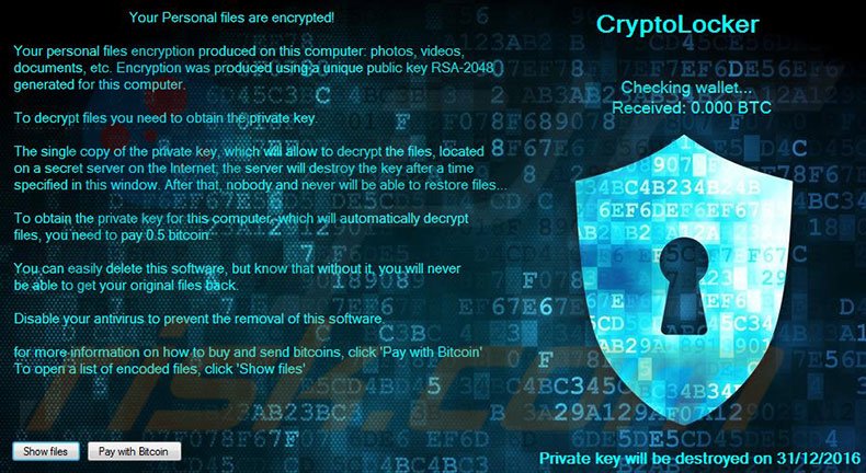 instrucciones desencriptación *.cryptolocker