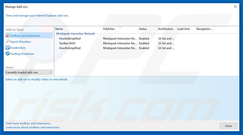 Eliminando los anuncios de Critical Error de Internet Explorer paso 2