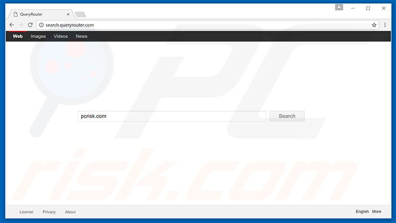 secuestrador de navegadores search.queryrouter.com