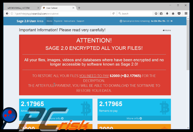 gif del sitio web Sage 2.0