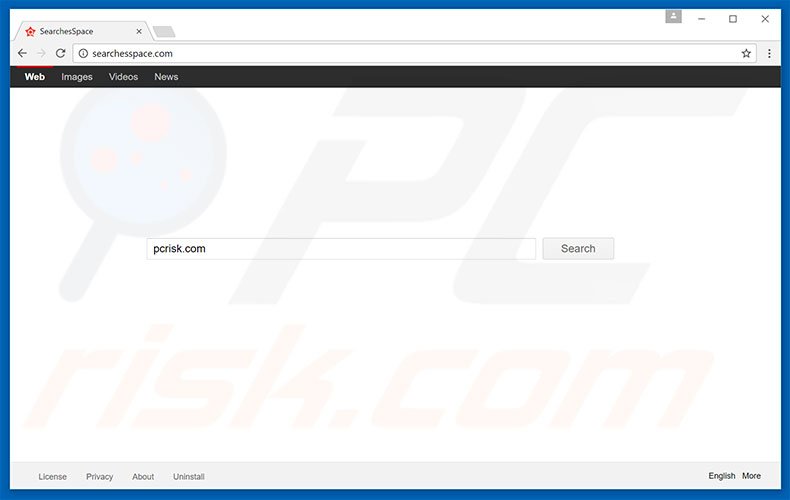 secuestrador de navegadores searchesspace.com