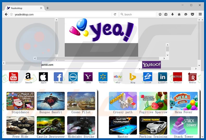 secuestrador de navegadores yeadesktop.com