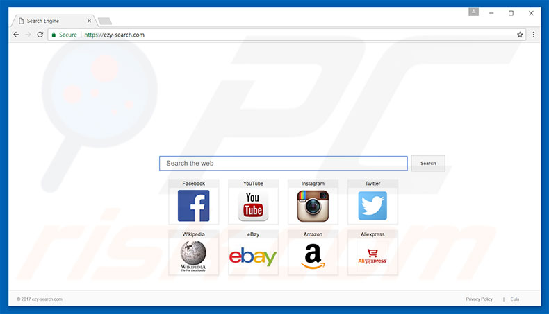 secuestrador de navegadores ezy-search.com