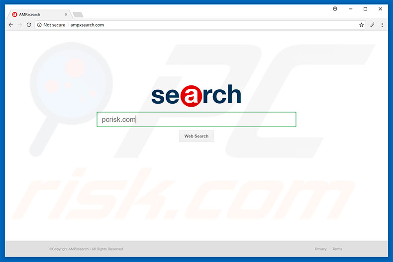 secuestrador de navegadores ampxsearch.com