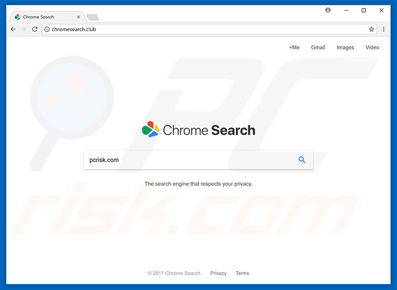 secuestrador de navegadores chromesearch.club