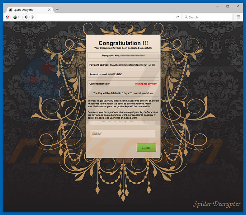 sitio web File Spider