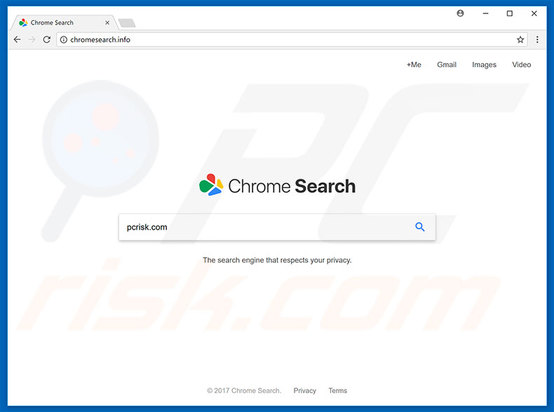 secuestrador de navegadores chromesearch.info