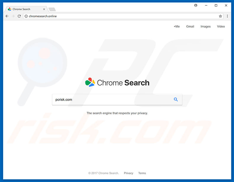 secuestrador de navegadores chromesearch.online