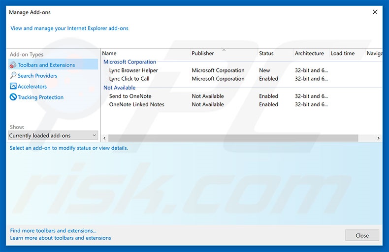 Eliminando los anuncios de CastVPN de Internet Explorer paso 2