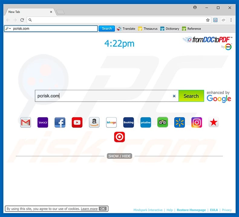 hp.myway.com browser hijacker
