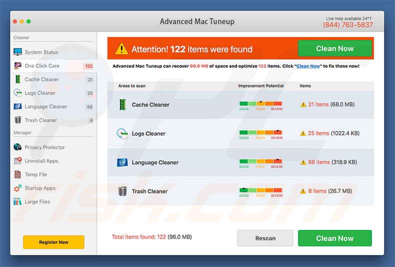 estafa Advanced Mac Tuneup