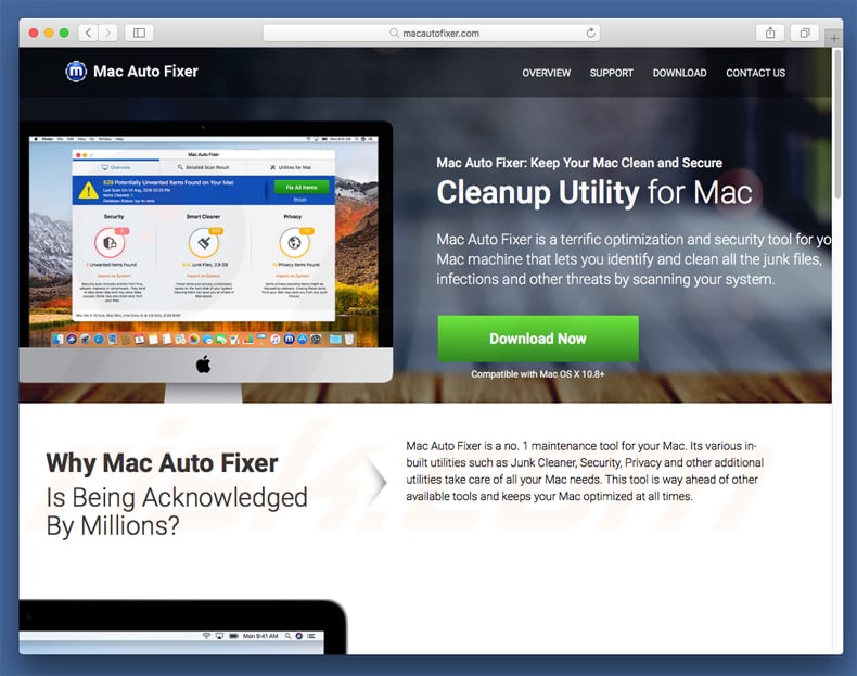 sitio web oficial de Mac Auto Fixer