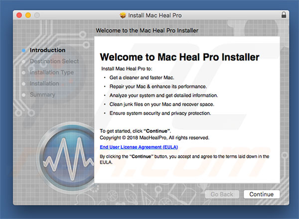 instalador oficial Mac Heal Pro