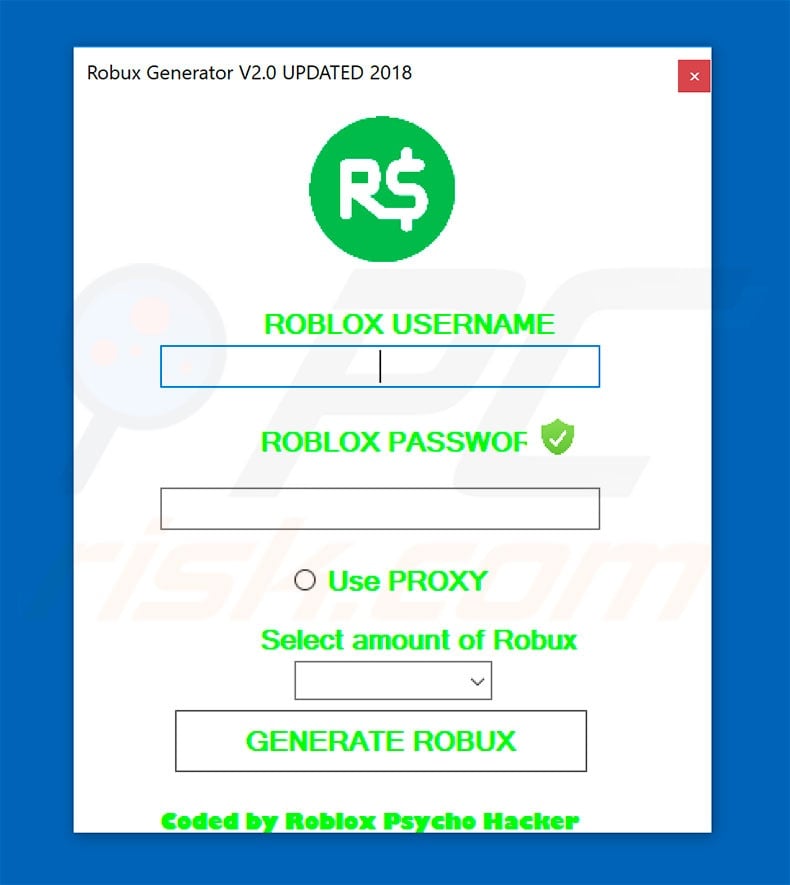 Roblox malware