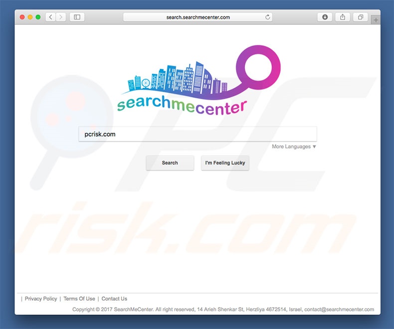 secuestrador de navegadores search.searchmecenter.com en un equipo de Mac