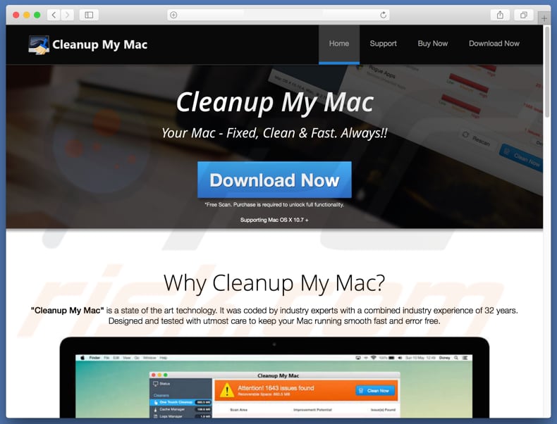 estafa Cleanup My Mac