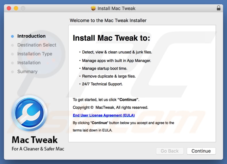 instalador de apps Mac Tweak 