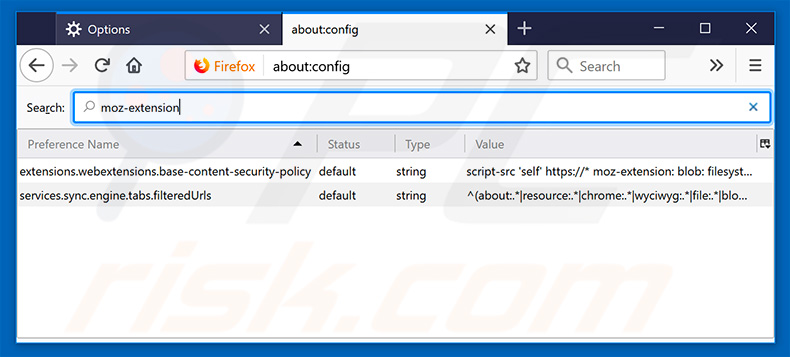 Eliminar smartpackagetracker.com del motor de búsqueda por defecto de Mozilla Firefox