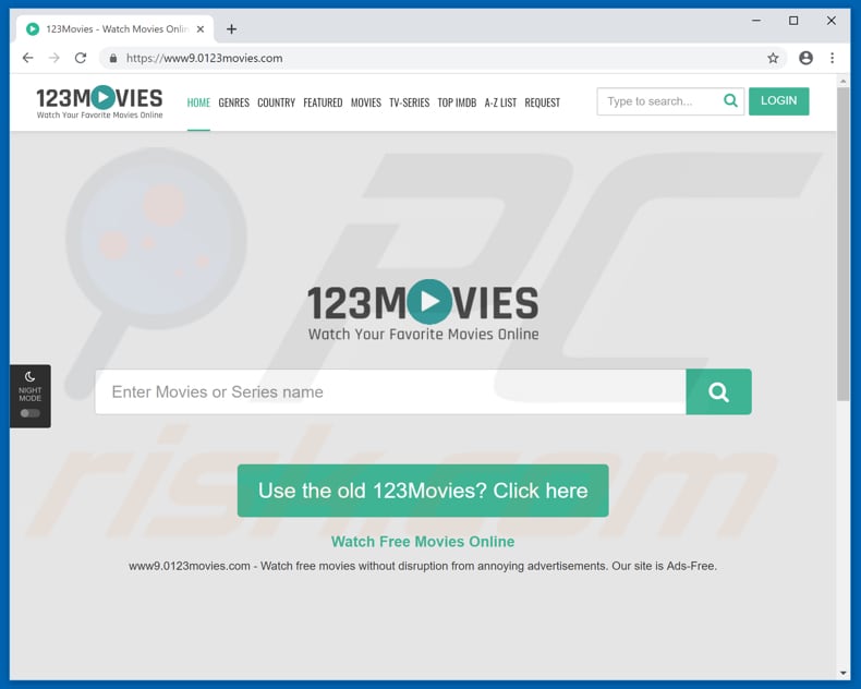 redireccionamientos a 0123movies