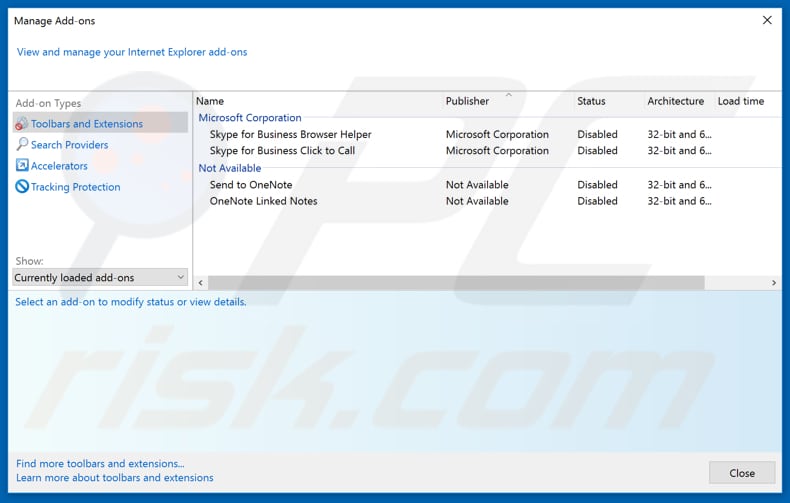 Eliminando los anuncios de onlinevideoconverter[.]com de Internet Explorer paso 2