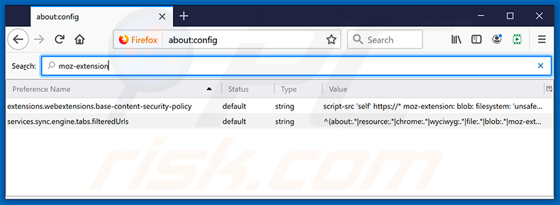 eliminar splendidsearch.com como buscador web de Mozilla Firefox