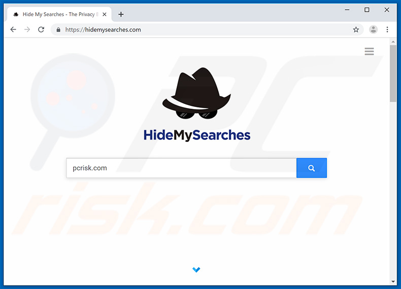 secuestrador de navegadores hidemysearches.com