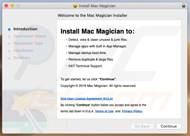 instalador de mac magician