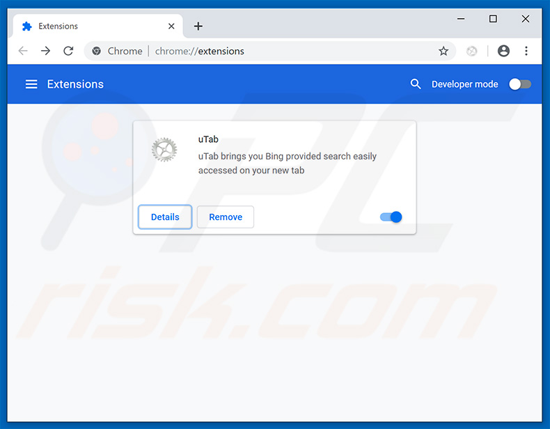 eliminar las extensiones de Google Chrome vinculadas a search.yahoo.com