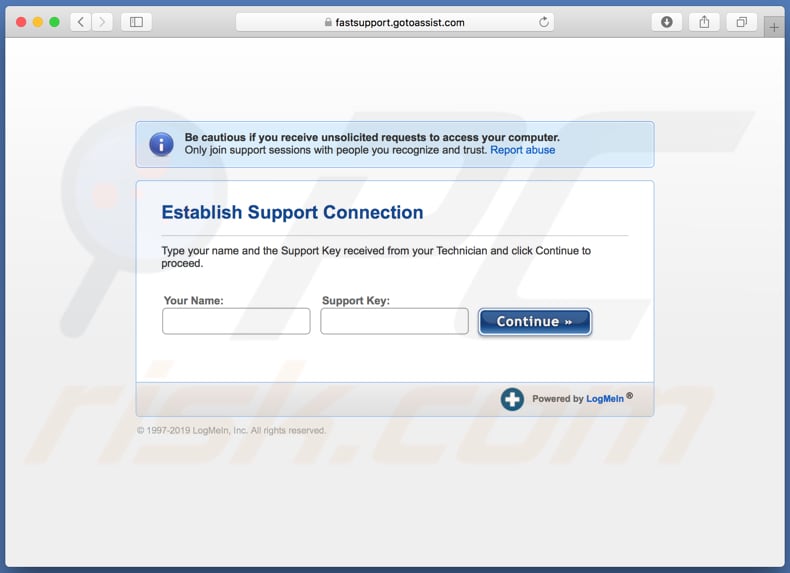 plataforma de acceso remoto FastSupport